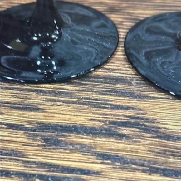 Vintage 1994 Jackie Collin’s Gold and Black Champagne Flute Set - Picture 6 of 16